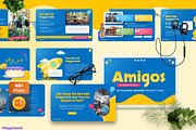Amigos - Kids Play Powerpoint, a Presentation Template by Dhabee (Thumbnail 1 of 8)
