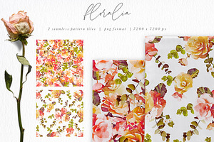 Floralia Watercolor Florals