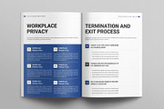Employee Handbook Template, a Brochure Template by E-Type (Thumbnail 6 of 7)