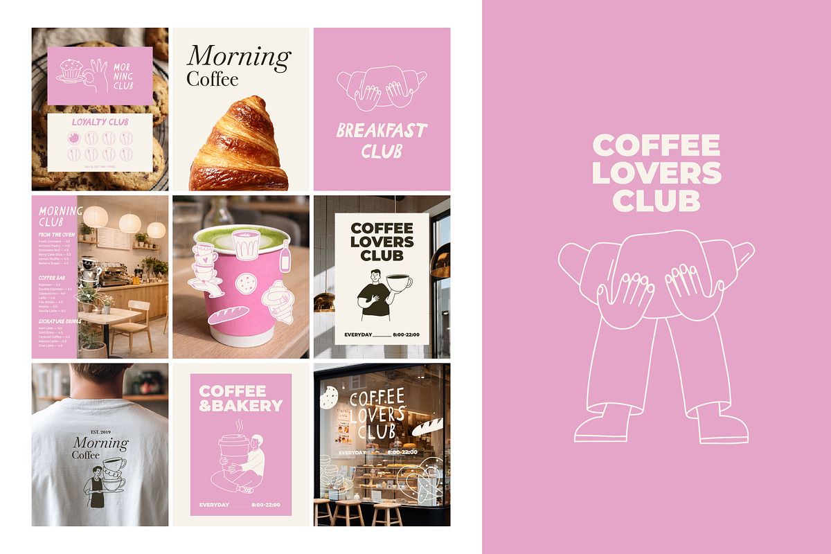 Coffee and Bakery Illustrations, a Food Illustration by AnnArt (Photo 7 of 14)