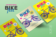 Bike Fest Flyer/Poster, a Flyer Template by Me55enjah Design (Thumbnail 1 of 3)