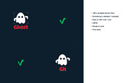 Ghost_Logo, a Branding & Logo Template by Fantik (Thumbnail 2 of 3)