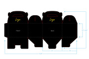 Gable Box Mockup + Template, a Packaging Mockup by Korner (Thumbnail 10 of 12)