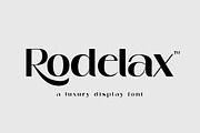 Rodelax, a Sans Serif Font by Kenzvalley (Thumbnail 1 of 9)