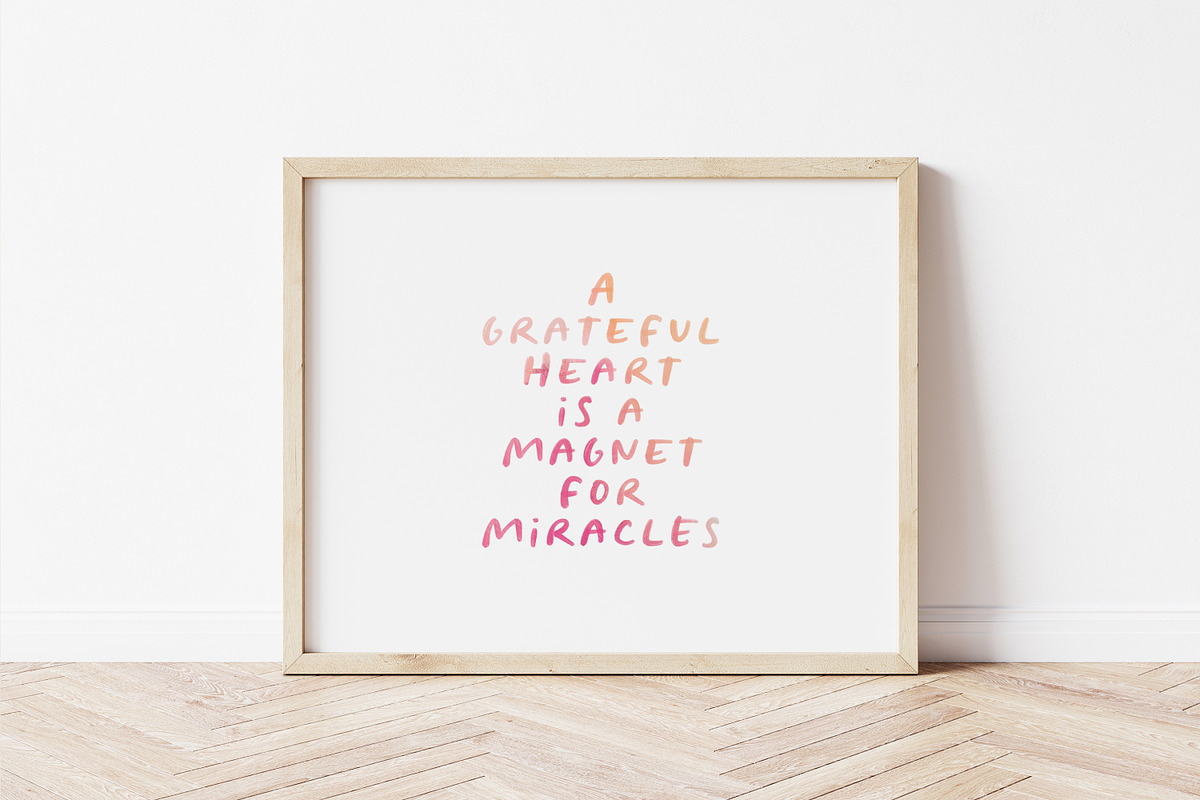 Simple Pleasures | Watercolor SVG, a Sans Serif Font by Callie Rian & Co. (Photo 4 of 10)