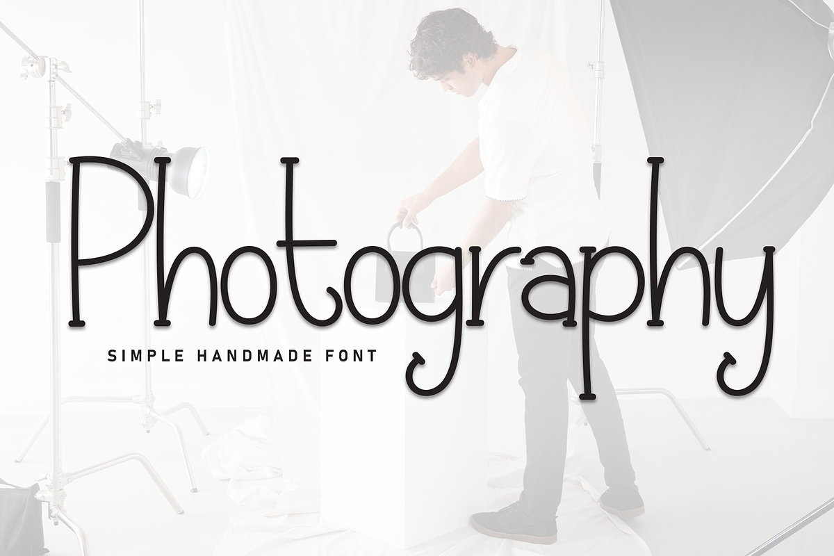 Photography | Script Font, a Script Font by Scratchones (Photo 1 of 8)