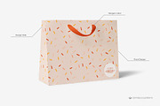 Vogue Size Gift Bag Mock-up, a Print Template by Branda Keeps (Thumbnail 4 of 17)