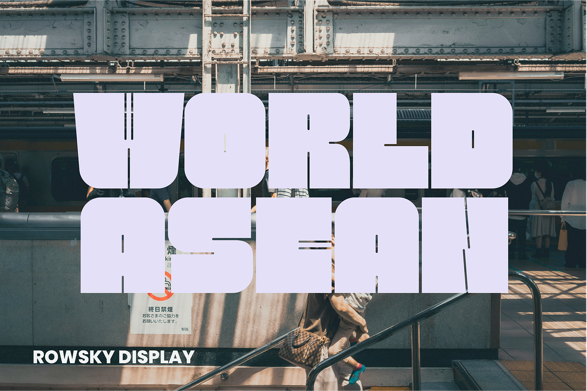 Rowsky - Bold Font, a Sans Serif Font by limitype (Photo 2 of 10)
