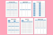 2026 Medical Tracker KDP Interior, a Stationery Template by Shumaya (Thumbnail 2 of 6)