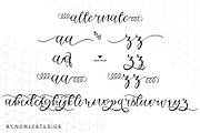 Homhay Script, a Script Font by Nowlystudios (Thumbnail 5 of 7)