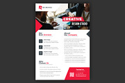 Business Flyer Template InDesign, a Flyer Template by Advaita Printables (Thumbnail 4 of 4)