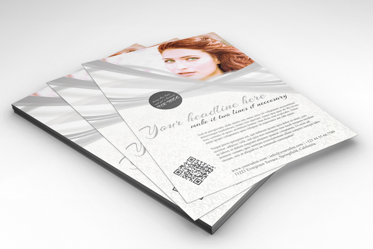 Beauty Studio Flyer Template, a Flyer Template by don_2mba (Photo 2 of 5)