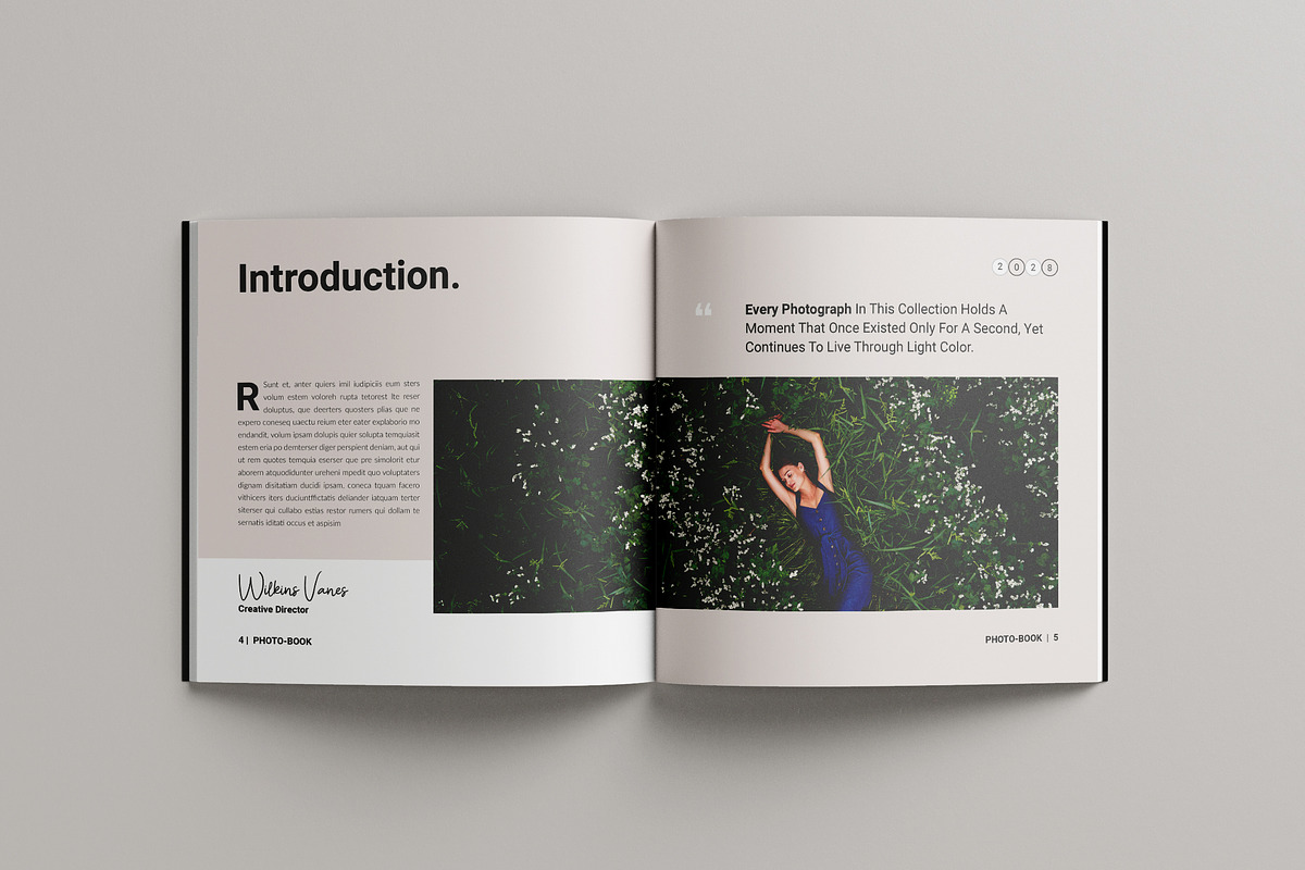 Photo Book Template | Portfolio, a Magazine Template by Spark_Creative (Photo 4 of 15)