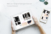 Instagram PUZZLE template -Geometric, a Social Media Template by CreativeFolks (Thumbnail 3 of 6)