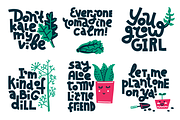 Punny Plants: 18 Letterings, an Illustration by Chickfish (Thumbnail 4 of 5)