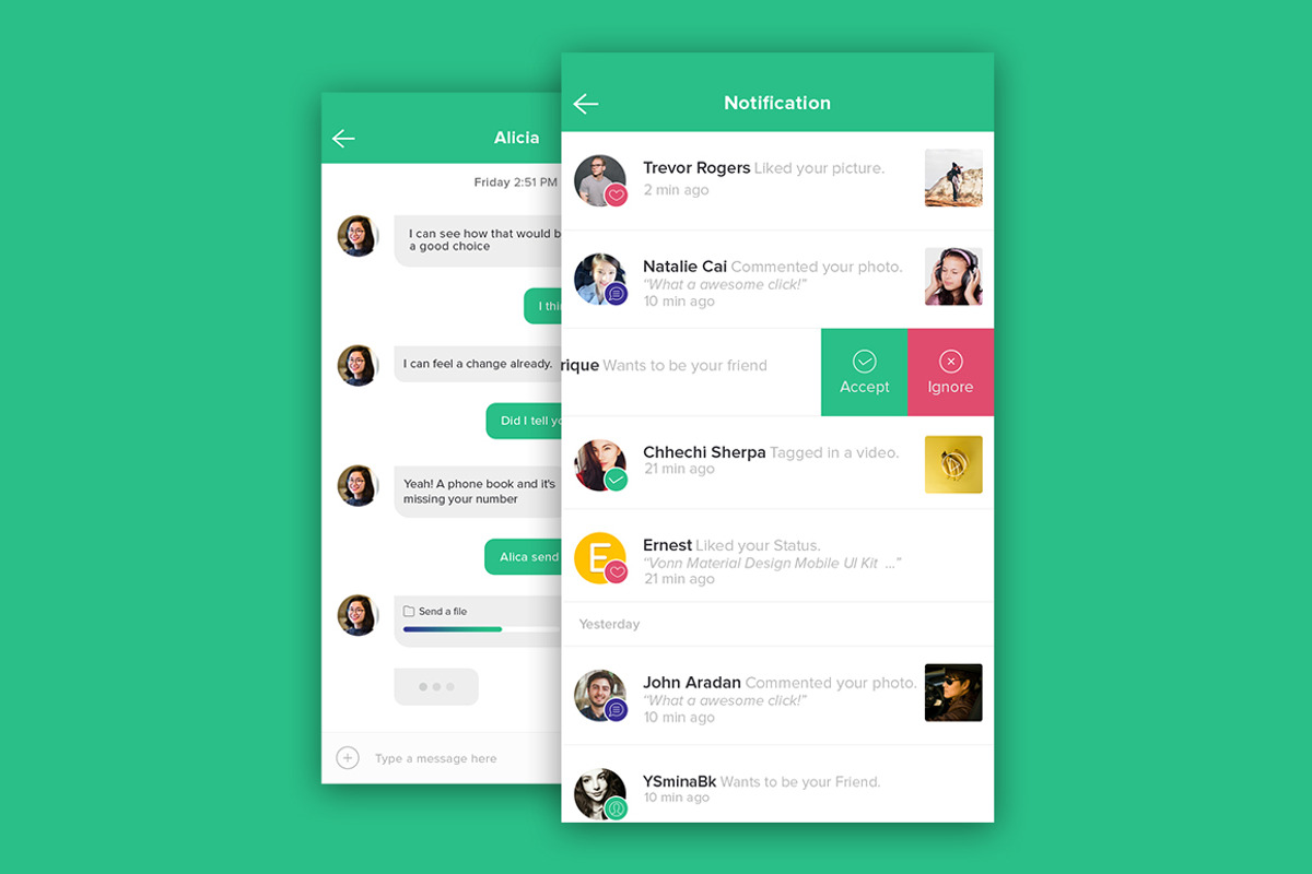 Ramro app template iOS, an UI Kit Template by Danfe Designs (Photo 6 of 8)