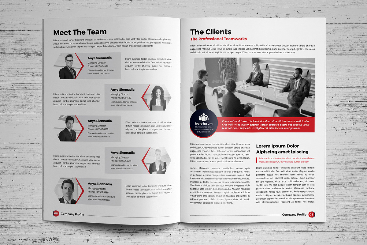 Company Profile Template V7, a Brochure Template by JanySultana (Photo 5 of 14)