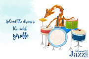 Animals jazz band., an Animal Illustration by Funny-sunny (Thumbnail 6 of 7)