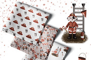 Fire station- children collection, an Animal Illustration by Linerisyart (Thumbnail 12 of 15)