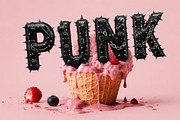 Black Punk Font, a Sans Serif Font by Handmadefont (Thumbnail 17 of 18)