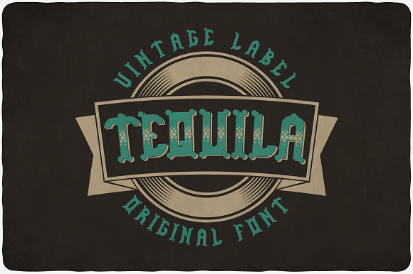 Tequila Typeface preview 7