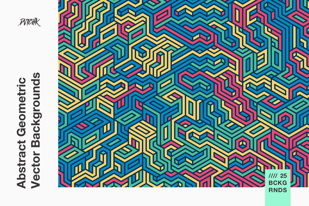Abstract Geometric Vector Background, a Background Graphic by dvtchk (Photo 1 of 16)