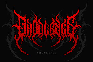 Sabersong Black Metal Font Vol.3