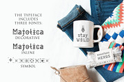Majolica - Font Family, a Sans Serif Font by Struvictory.art (Thumbnail 2 of 9)