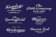 ED Fallora - Vintage Script Font, a Script Font by Emyself Design (Thumbnail 6 of 10)