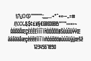 Battlefly Modern Boxy Font, a Font by Dicubit (Thumbnail 9 of 10)