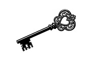 Vintage Skeleton Key Bundle, an Illustration by Gaye Art (Thumbnail 22 of 31)