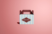 Takeaway Gable Box Packaging Mockup, a Packaging Mockup by Sheikhadesign (Thumbnail 11 of 11)