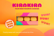 KiraKira - Playful Sparkly Typeface, a Sans Serif Font by Dina Mae (Thumbnail 6 of 14)