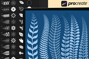 245 Procreate Floral Brushes Set, a Brush Add-On by DrawingStoryShop (Thumbnail 4 of 7)