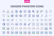 3552 Unigrid Phantom icons, an Icon by Icojam store (Thumbnail 10 of 14)