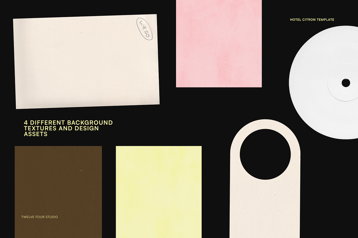 Hotel Citron - Complete Canva Kit for Boutique Stays preview 5
