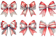 Baseball Mom Coquette Bow, an Illustration by DreamArtGraphic (Thumbnail 2 of 4)
