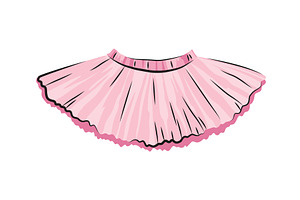Ballet accessorie. Part of pink