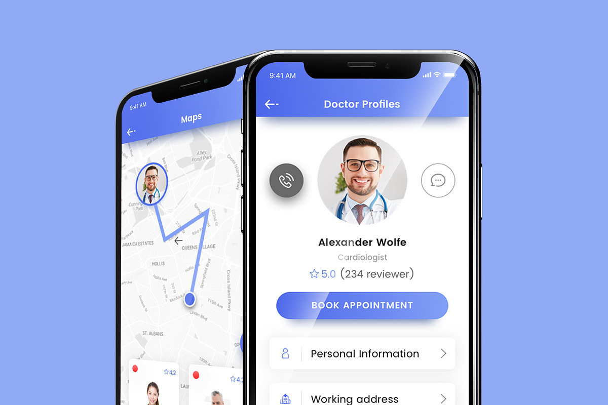 Healer App UI KIT, an UI Kit Template by No.13 (Photo 3 of 4)