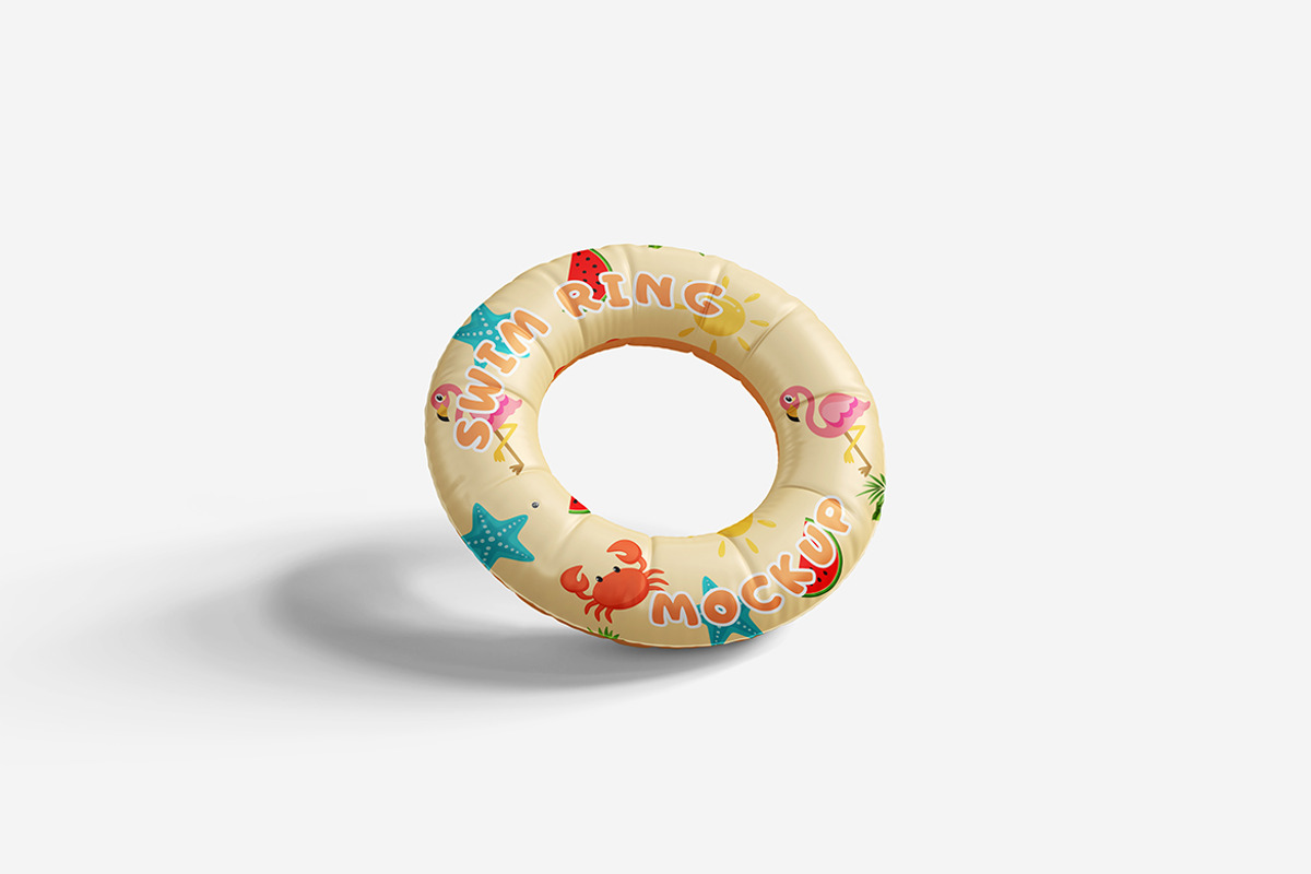 Swim Ring Mockup, a Product Mockup by MrLetters (Photo 3 of 5)