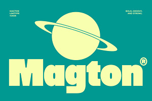 Magton - Bold Display Font