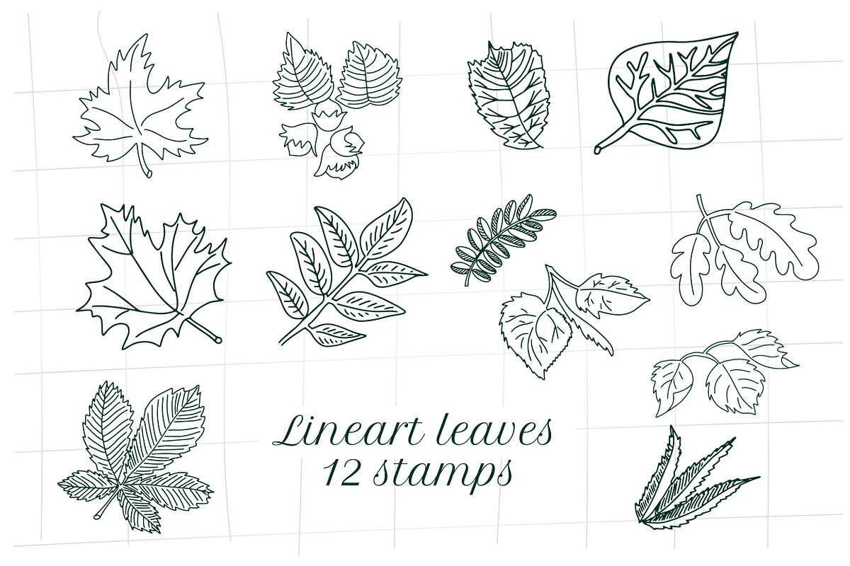 Stamp brushes bundle for Procreate, a Brush Add-On by Let's Art (Photo 18 of 19)
