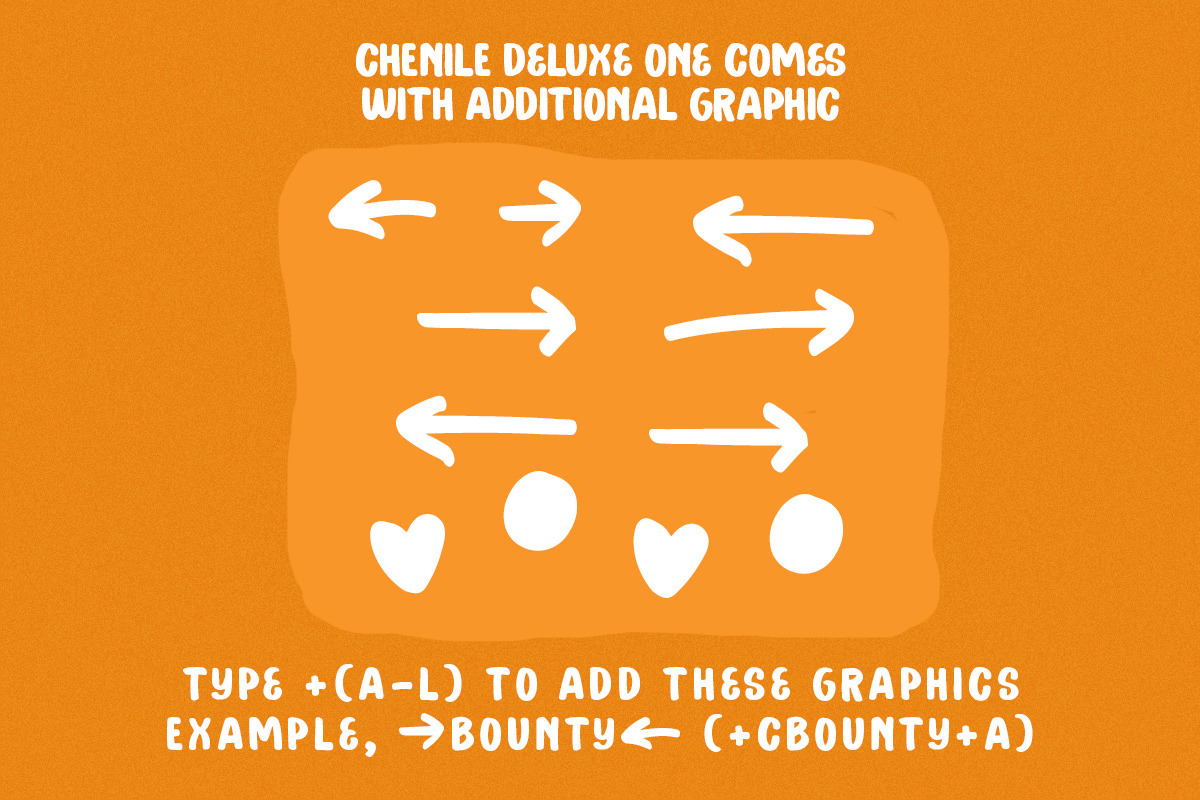Chenile Deluxe, a Script Font by Littlehand (Photo 7 of 9)