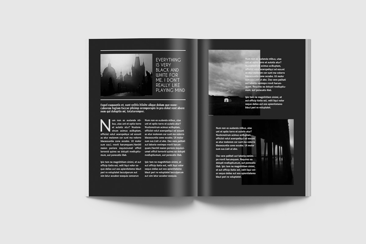 A5 Multipurpose Magazine Template, a Magazine Template by Uloel Design (Photo 4 of 12)