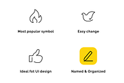Unoline Icons Set, an Outline Icon by Amazing Custom Icons (Thumbnail 3 of 7)