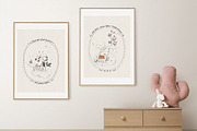 Little Houses in Cloudes Pattern, a Pattern Graphic by MouseGrey (Thumbnail 7 of 8)