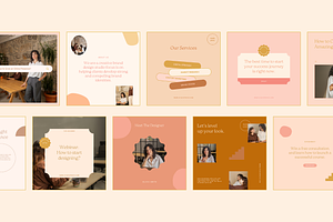 Muted Pastel Social Media Kit