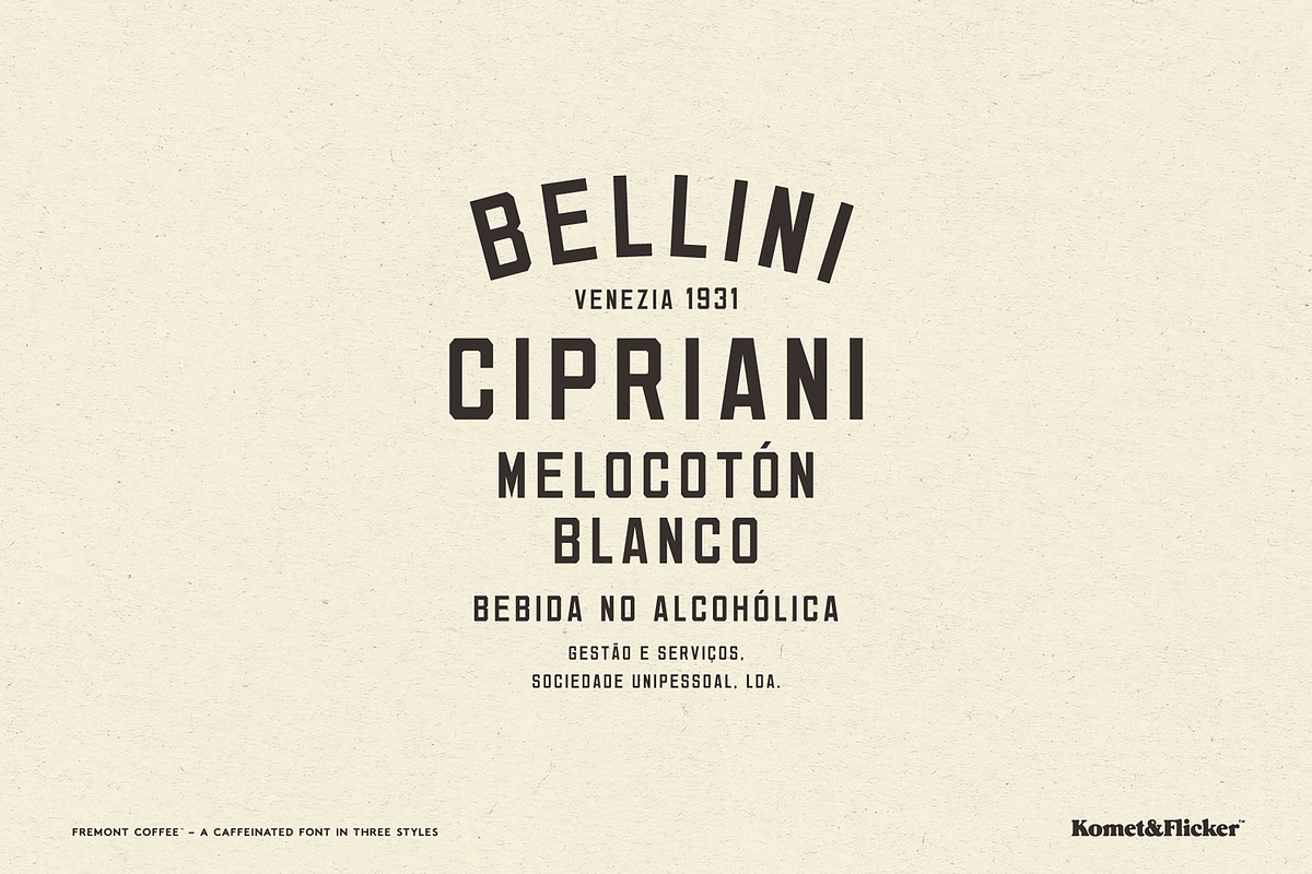 Fremont Coffee - A Caffeinated Font, a Sans Serif Font by Komet & Flicker (Photo 7 of 14)