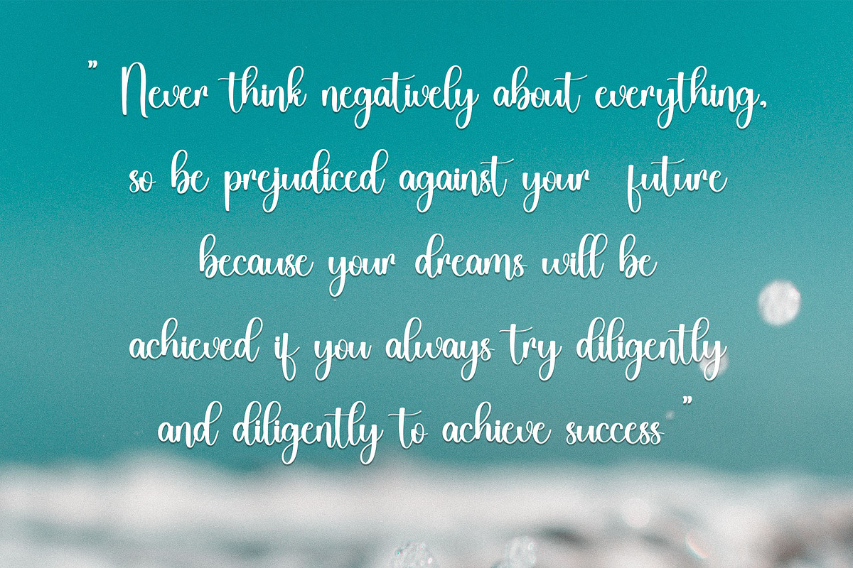 Bubble, a Script Font by FreshTypeINK (Photo 7 of 9)