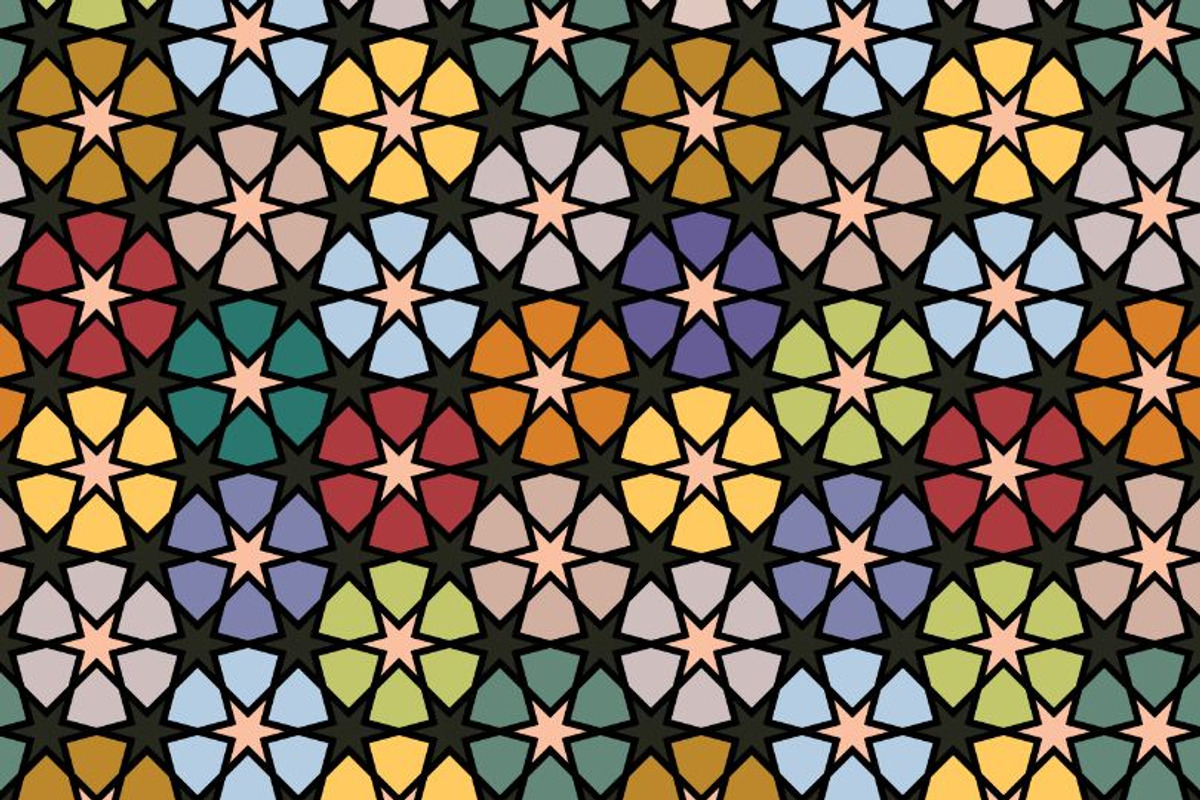 Moroccan Patterns. Islamic art., a Pattern Graphic by MalinaShop (Photo 2 of 6)